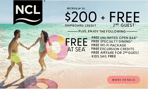 Norwegian Cruise Line - Exclusive Offer