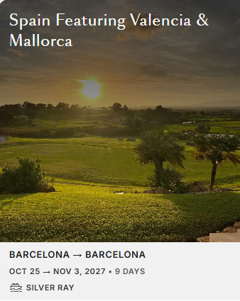 Silversea Spain Featuring Valencia & Mallorca